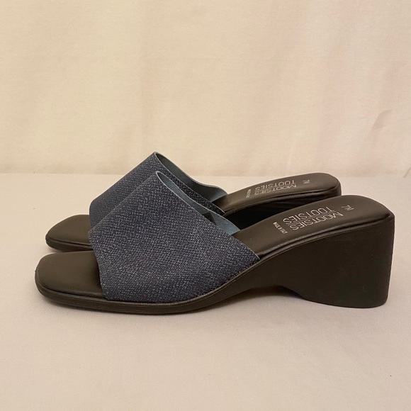 MOOTSIES TOOTSIES Denim-Look Slip On Sandals - Picture 6 of 9